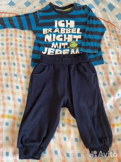 Одежда на мальчика 74