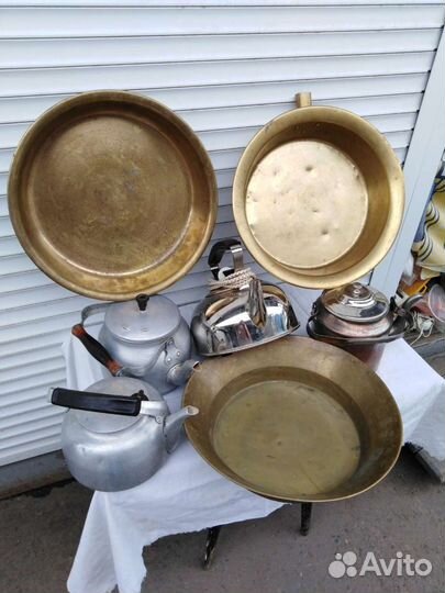 Таз, для, варенья, чайники