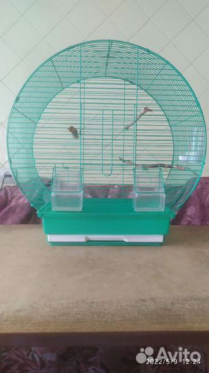 Клетка для среднего попугая