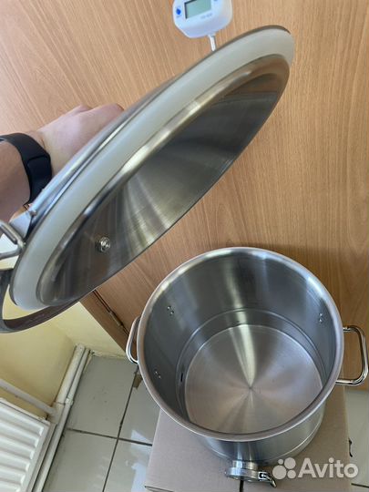 Кастрюля 25л Люкс 2*