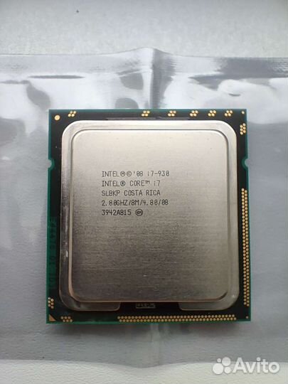 Процессор Intel core i7 930