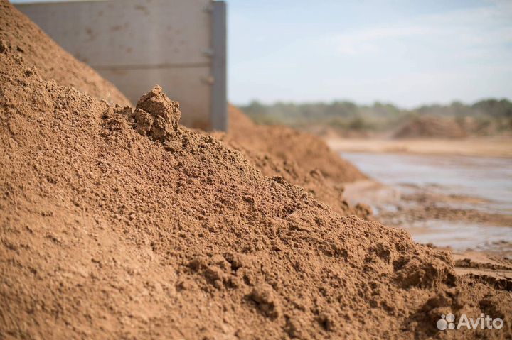 Песок намывной 2-2,5мм