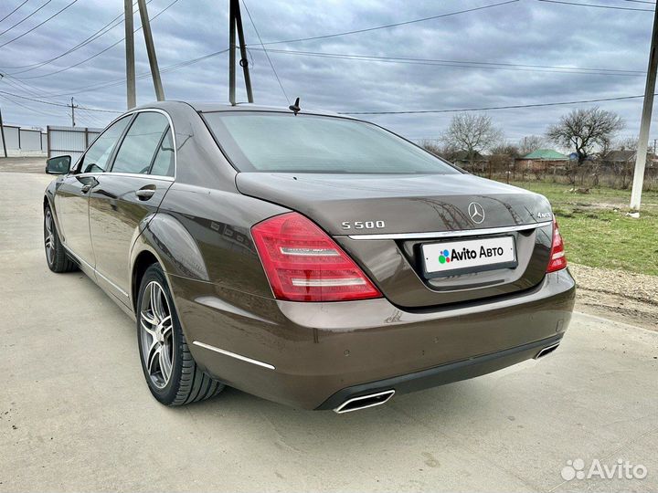 Mercedes-Benz S-класс 3.5 AT, 2010, 179 000 км