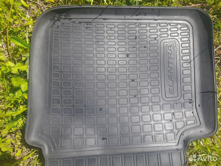 Коврики резиновые (комплект) хендай элантра мд