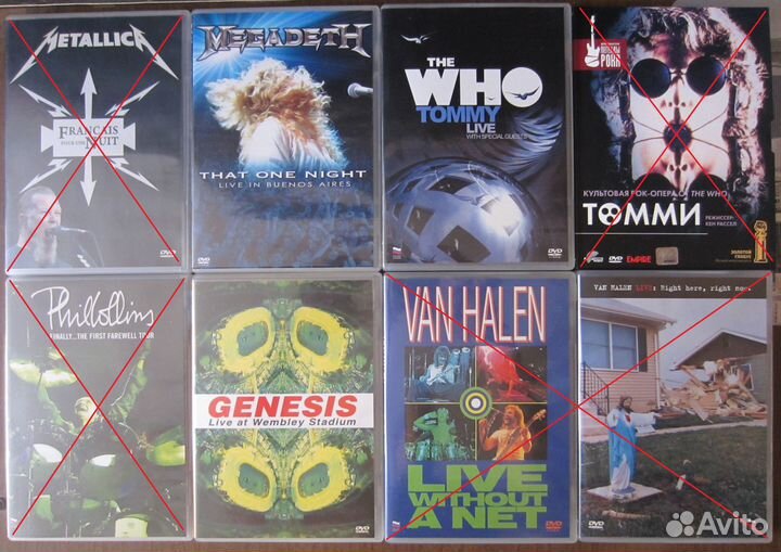 Концерты, фильмы DVD (III часть)