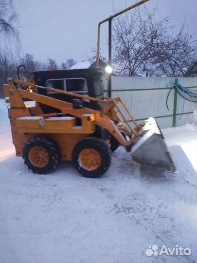 Услуги минипогрузчика