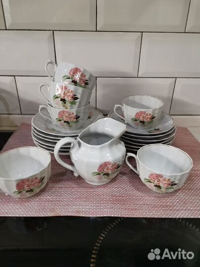 Чайный сервиз Дмитриевский завод