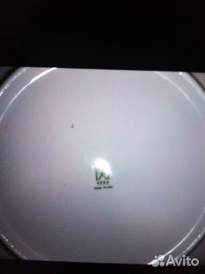 Тарелки фарфор ГДР на подставке