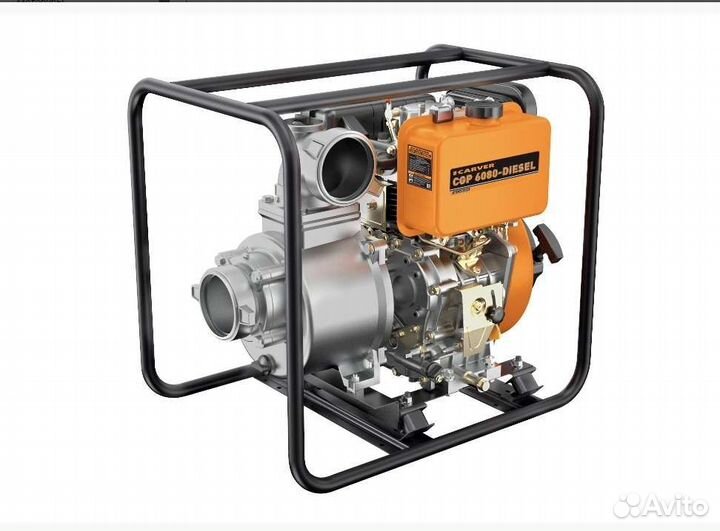 Дизельная мотопомпа Carver CGP 6080-diesel