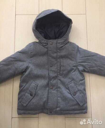 Тёплая куртка Zara 92р