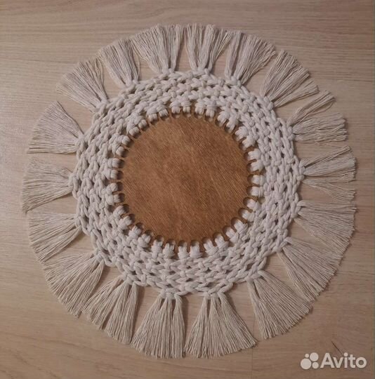 Макраме. Салфетка-подставка