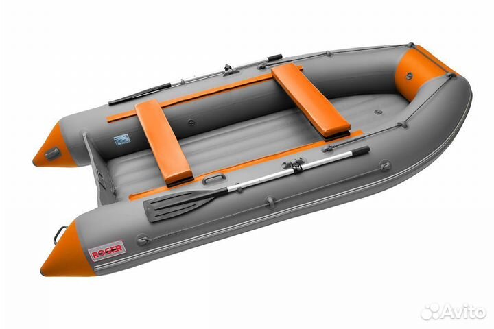 Лодка пвх Roger Zefir 3300 LT нднд малый киль