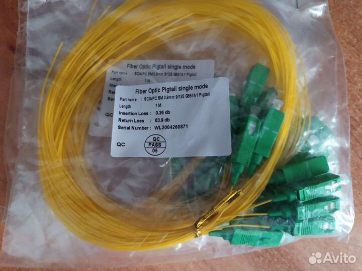 Pigtail optic пигтеил оптический