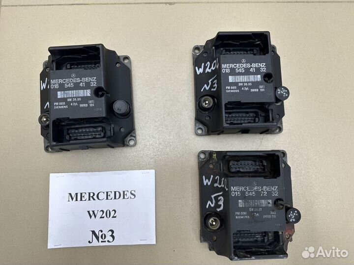 Блок управления двигателем Mercedes W202