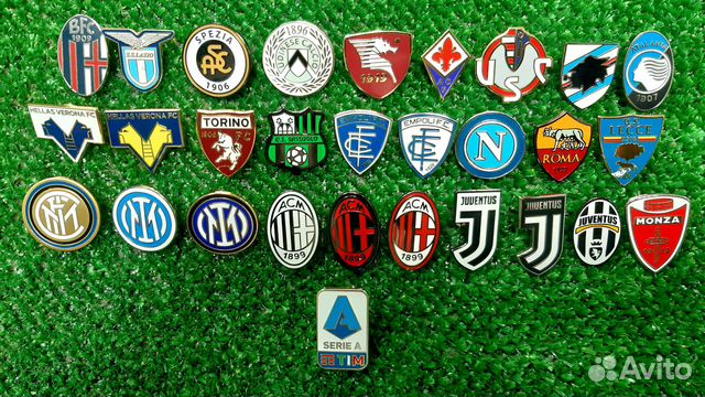 Значки футбольных клубов Италии
