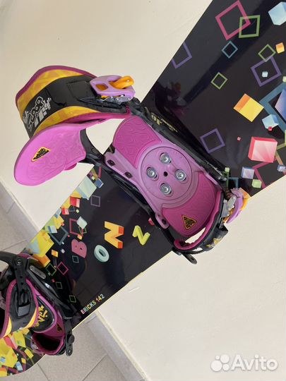 Сноуборд крепления ботинки