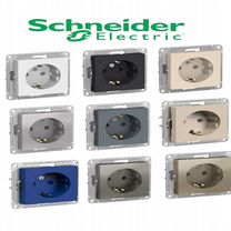 Розетки Schneider electric Atlas design