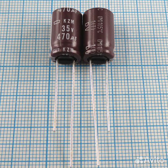 470uF 35v 35v470uF 10x16 KZM - Электролитический к