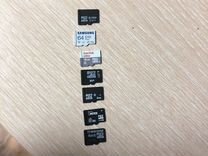 Карта памяти MicroSD 16 64 4 8 Gb