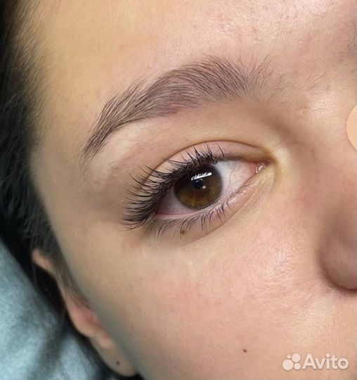 Наращивание ресниц модель