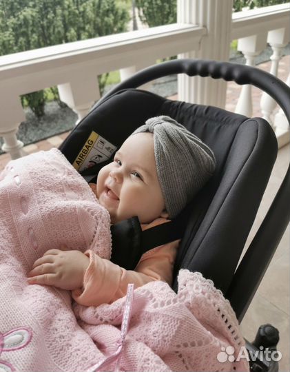 Шапочка осенняя на 4-6 месяцев