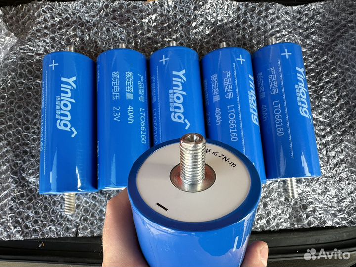 Литий титанат 40 ah без Аз