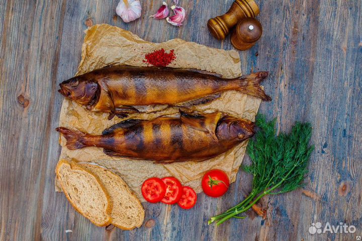 Терпуг горячего копчения