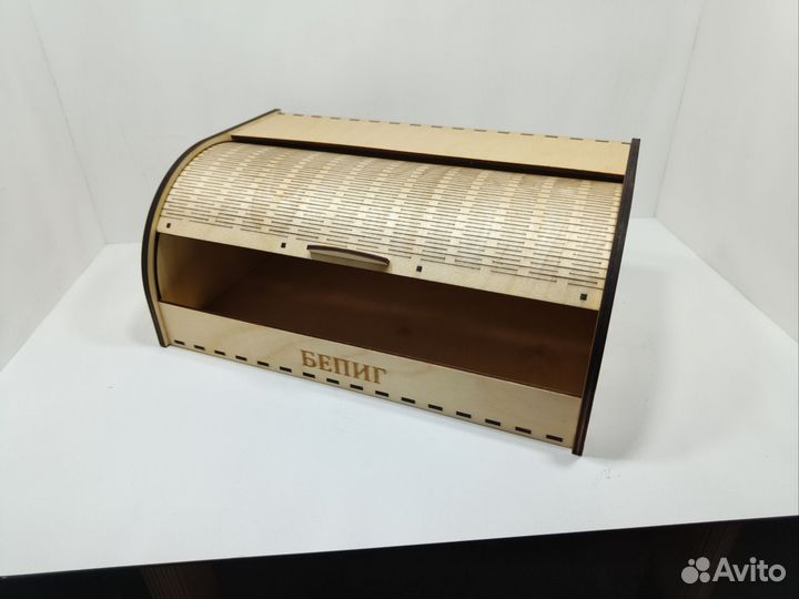 Хлебница деревянная