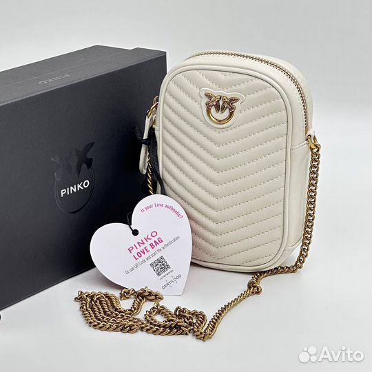 Сумка женская pinko love bag для телефона