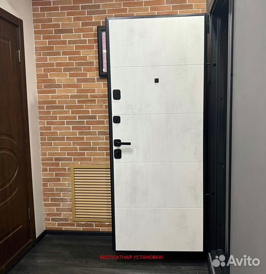 Входная дверь с качественной установкой