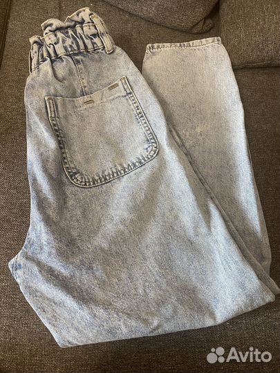 Джинсы zara 34 размер, бананы