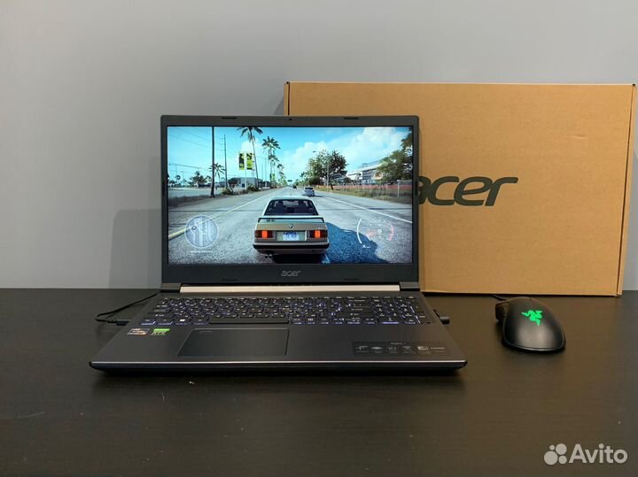 Новый Игр. Acer на Ryzen 5 12x4.3ггц/RTX 3050/16gb