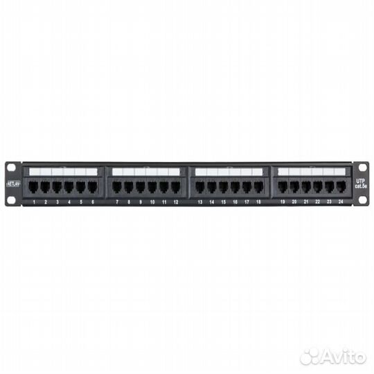 Patch panel 24хrj45 cat 5e