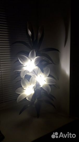 Светильник - Лилия ручной работы