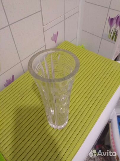 Хрустальная ваза