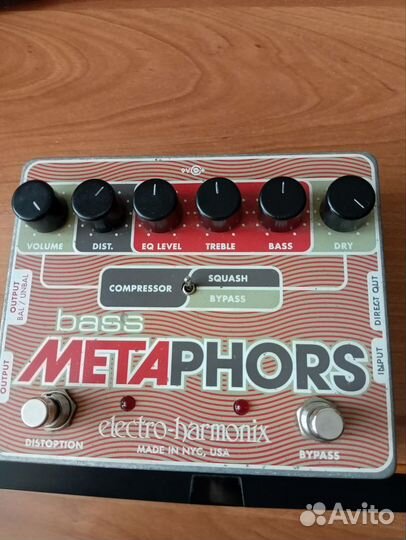 Педаль Electro Harmonix bass metaphors