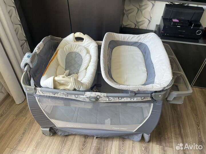 Манеж кровать graco