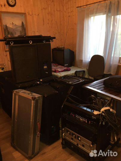 Усилители, кроссовер, звук профессиональное