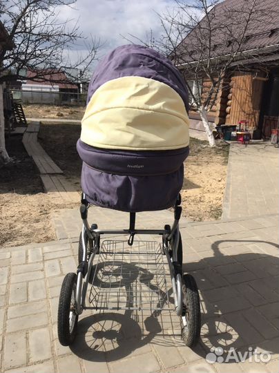 Коляска 2в1 индиго
