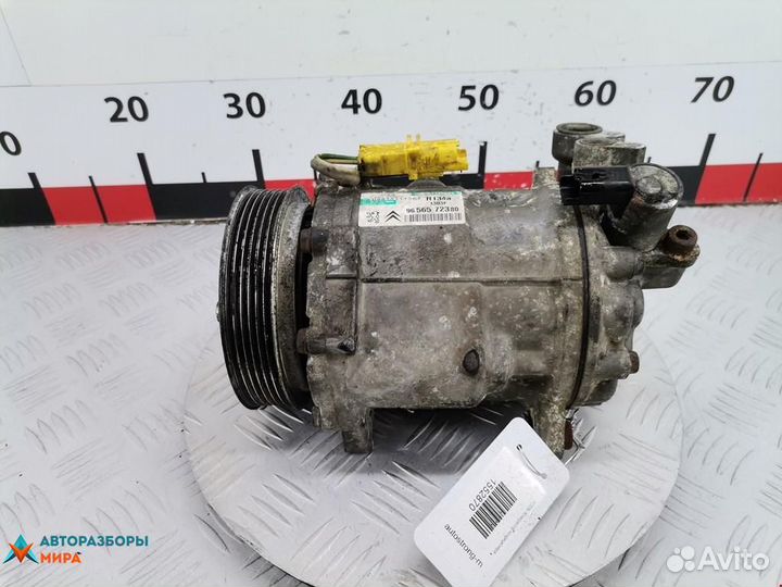 Компрессор кондиционера Peugeot 607 рест. 2006