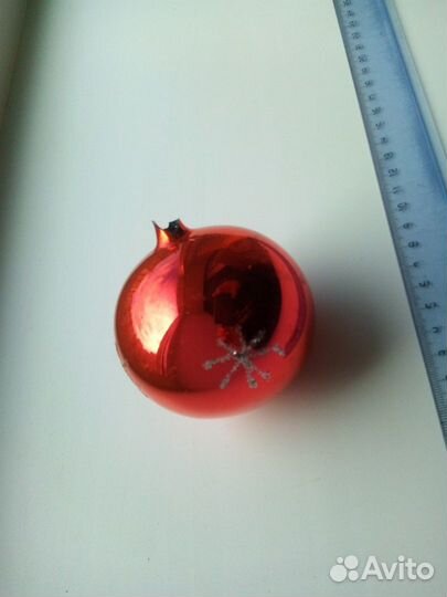 5 шт на реставрацию елочные украшения СССР