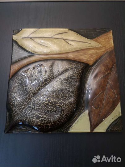 Настенное панно из стекла