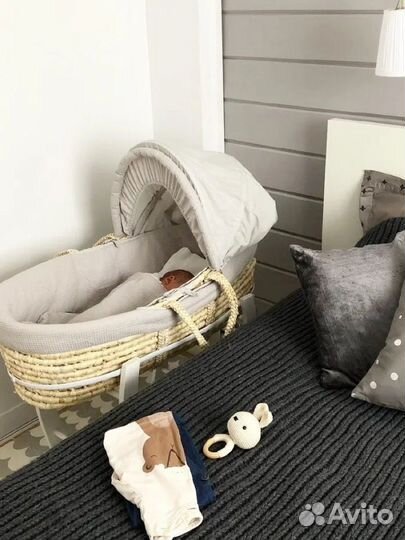 Grenveed Люлька колыбель корзинка из лозы