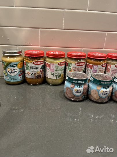 Детское питание Semper 19 банок