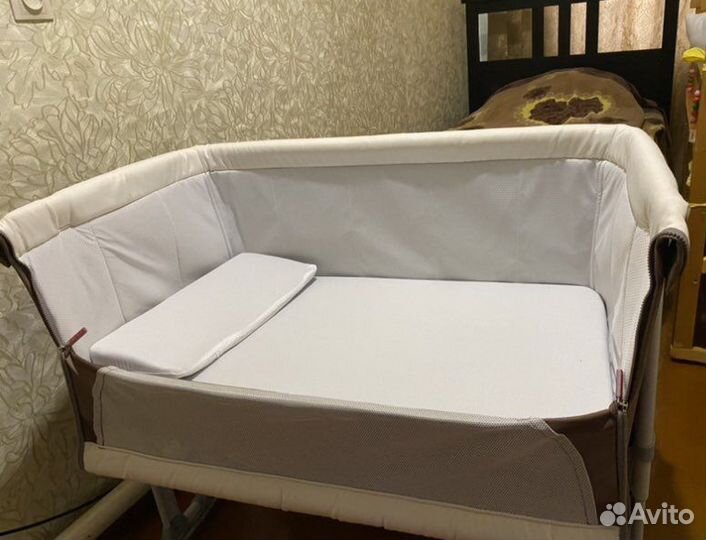 Люлька колыбель кроватка приставная Zibos Ala