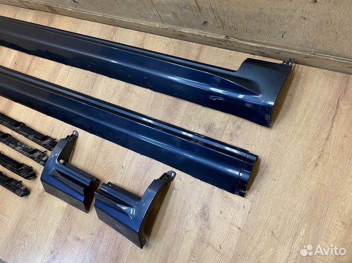 Комплект накладок на пороги Volvo XC90 2015-2021