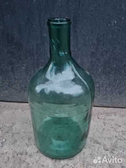 Бутыль стеклянная