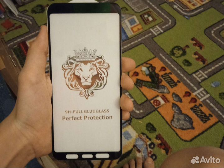 Защитное стекло на Самсунг галакси А7 2018