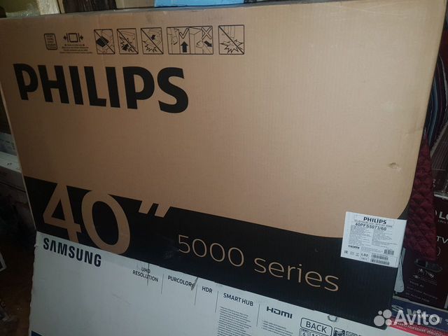 Новый телевизор Philips 40PFS5073