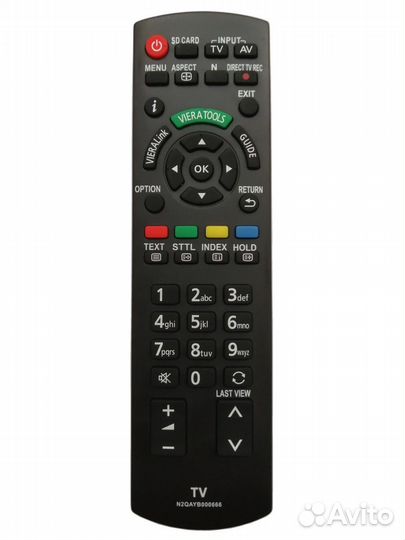 Пульт для тв panasonic N2qayb000666 (TV LCD) Viera